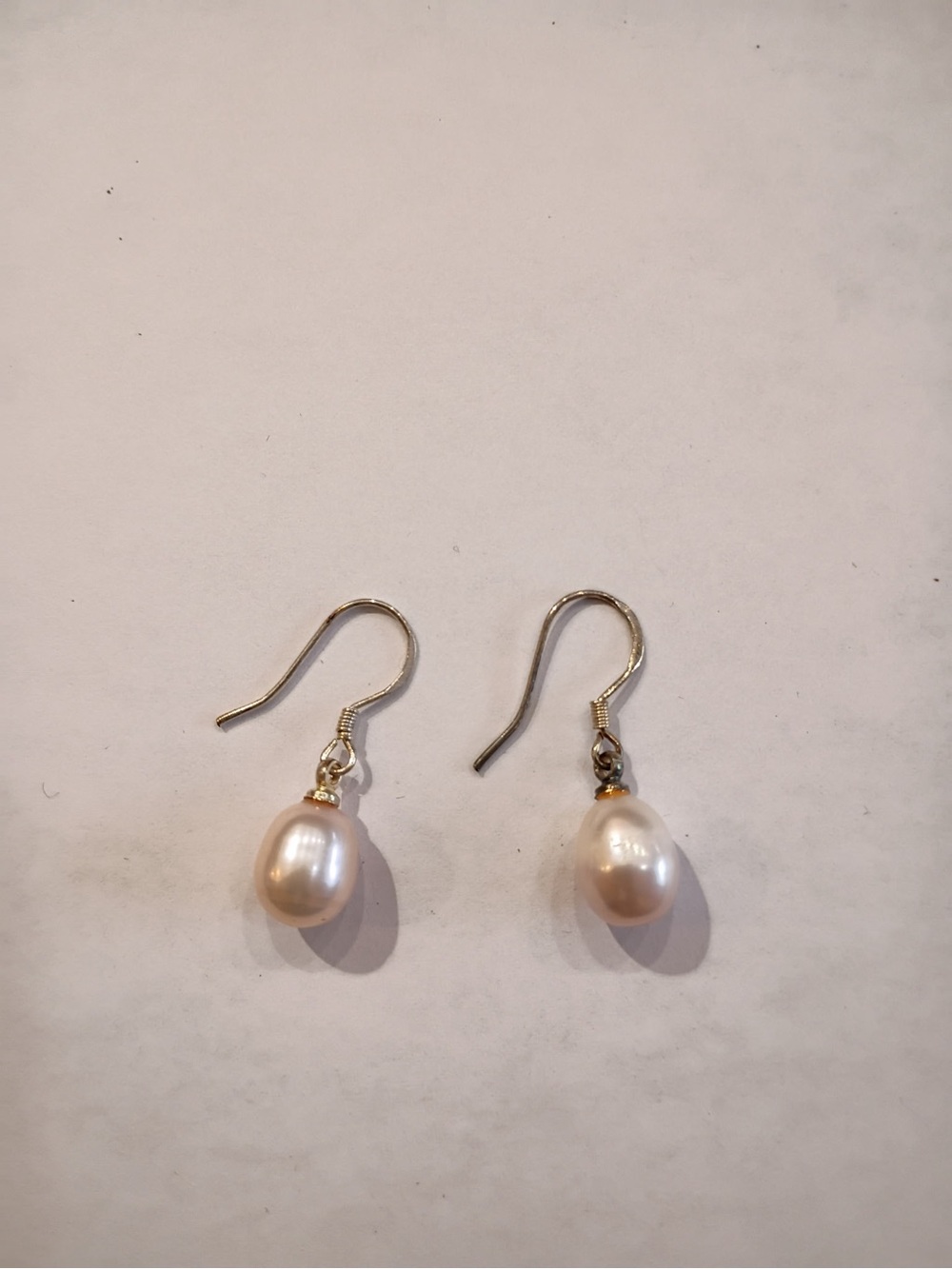 Pearl earrings